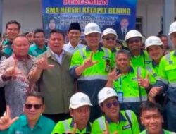 Herman Deru Resmikan SMA Negeri Ketapat Bening, PT Gorby Putra Utama Dukung Pemerataan Pendidikan di Muratara