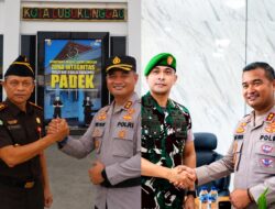Jaga Stabilitas Daerah, Polres Muratara Gelar Silahturahmi dengan Kodim 0406/LLG dan Kejari Lubuk Linggau